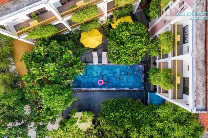 Cần bán toà villa 15 phòng tại làng lúa Cẩm Thanh Hội An, 2 mặt tiền đường 5m5, dt 500m2 - 3