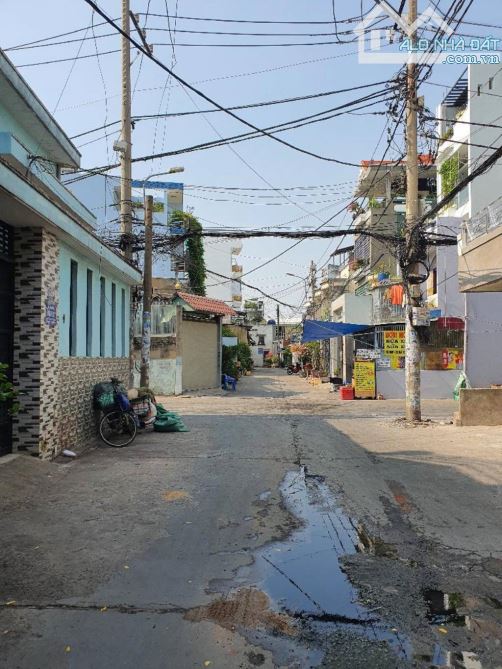 NHÀ 4 TẦNG CẠNH PHỐ TÔ HIỆU TÂN PHÚ - HẺM 8M XE HƠI THÔNG - 76M2. NGANG 4.3M, CHỈ  7 TỶ 45 - 3