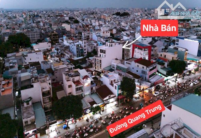 200m2, BÁN TOÀ CHDV 8 TẦNG, KHOÁNG 300TR/THÁNG, QUANG TRUNG, P11 GÒ VẤP, 50 TỶ TL - 3