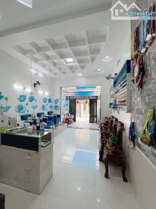 NHÀ ĐẸP LÊ VĂN THỌ GV - GẦN CV LÀNG HOA - HẺM 5M THÔNG SÁT MẶT TIỀN - 72M²(4,5×16) - 4 TẦN - 3