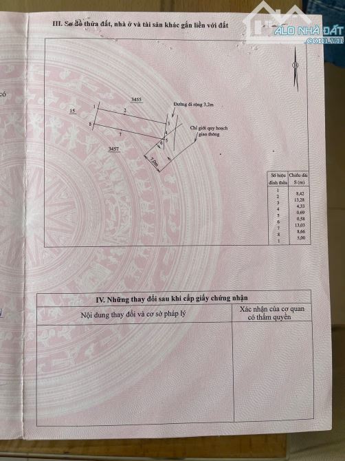 Cần bán lô đất Diên An ( nay Xã Diên Khánh ) chỉ 13,5tr/m2 - 3