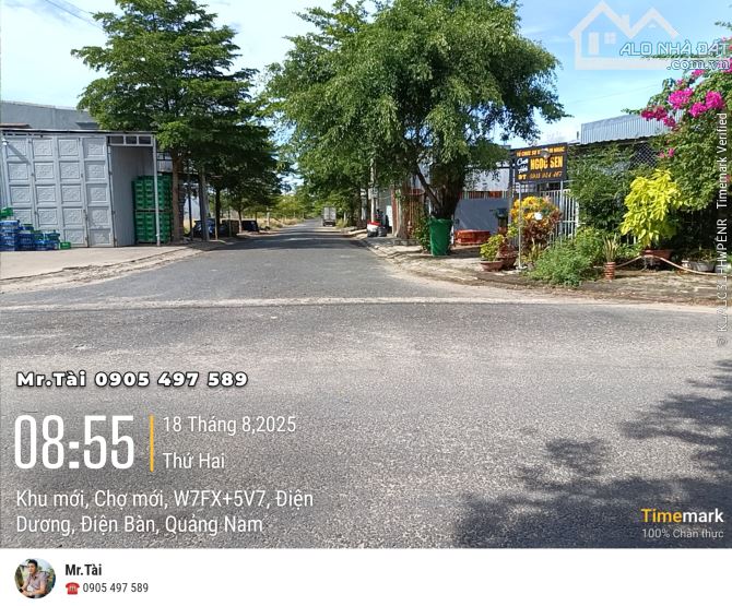 Đất đường 7m5 khu dân cư và chợ Điện Dương, Điện Bàn Đông, Đà Nẵng. - 3