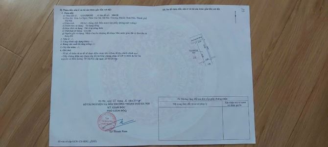 BÁN ĐẤT PHÂN LÔ – ĐỨC THƯỢNG - HOÀI ĐỨC - 48m2 - 3