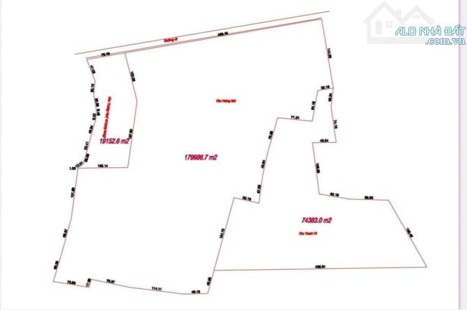 BÁN LÔ ĐẤT MẶT ĐƯỜNG LINH DƯỜNG. NGAY LINH ĐÀM . DT 300000 M. MẶT T 500 M . MUA NHANH - 4