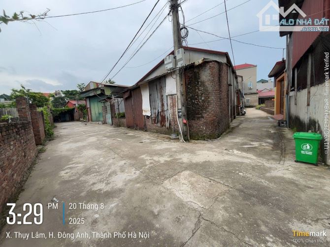 CƠ HỘI VÀNG ĐẦU TƯ: Lô đất F0 PHÂN LÔ Thuỵ Lôi  Đông Anh, ô tô vào tận nơi, giá chỉ từ 3x - 4