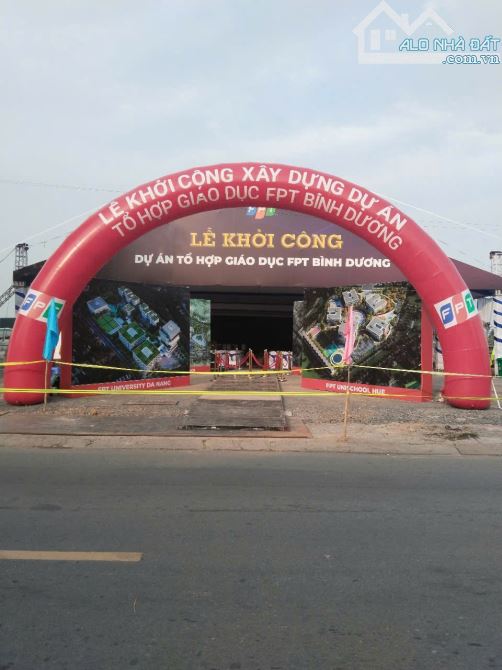Bán đất 11x38m, hẻm ĐT.747A p. Thái Hòa kế trường FPT - 4