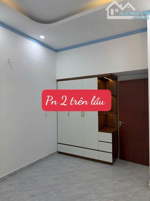 Bán nhà 1 trệt 1 lầu 3 phòng ngủ mới đẹp phường Hóa An - 4