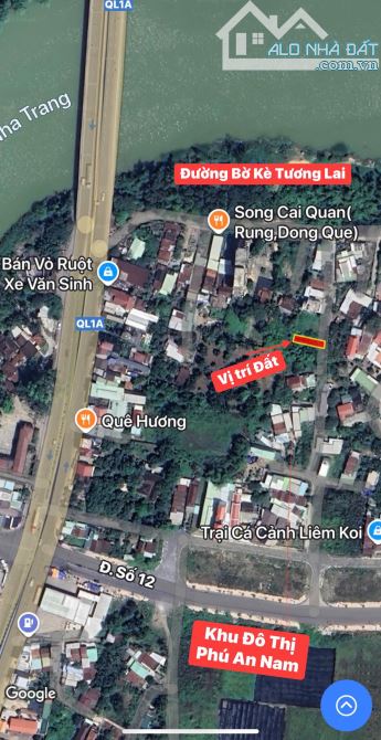 Cần bán lô đất Diên An ( nay Xã Diên Khánh ) chỉ 13,5tr/m2 - 4
