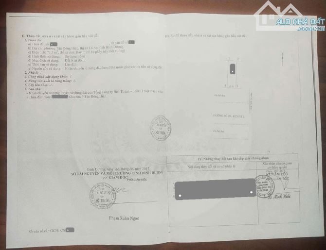 Bán nhà gần VinCom 2km, p.Tân Đông Hiệp, Tp.Dĩ An chỉ 3,9 tỷ TL M7391 - 7