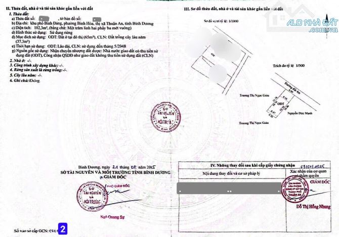Bán dãy trọ gần chợ 434 chỉ 300m, p.Bình Hòa, Tp.Thuận An chỉ 3,2 tỷ TL / dãy M7399 - 7