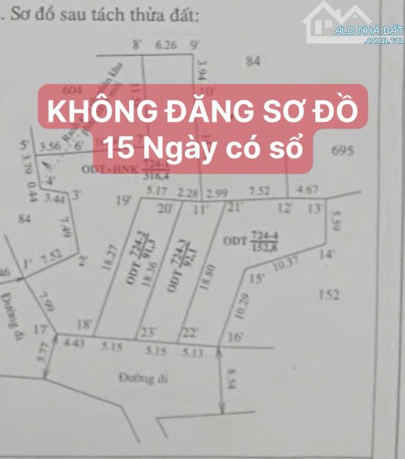 Cần bán 2 lô đất hàng F0 kiệt 44 đường Phùng quáng , phường thủy dương , hương thuỷ - 9