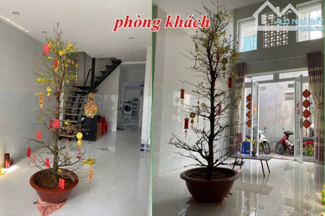Nhà bán P.Quyết Thắng cũ ( Trấn Biên mới) 2,4 tỷ 61m2 đúc kiêng cố 61m2 hẻm 3 gác - 9