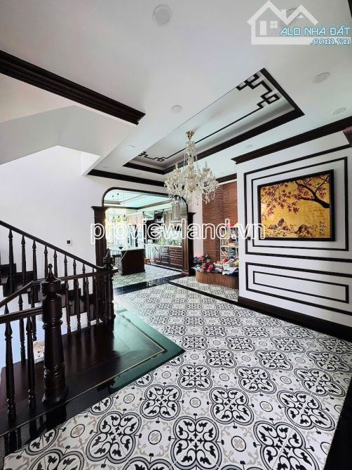 Bán biệt thự Đường Vũ Phương Đề, Thạnh Mỹ Lợi, 20x23m đất, 1 hầm + 3 tầng, 115 tỷ - 9