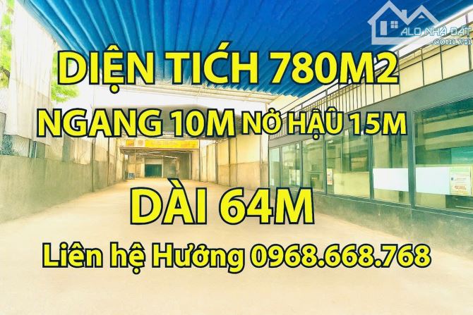 Bán Nhà Mặt Tiền Hóc Môn -780M2 -Cấp 4 - Đường Nhựa 14M -  Chỉ 15,4 Tỷ.