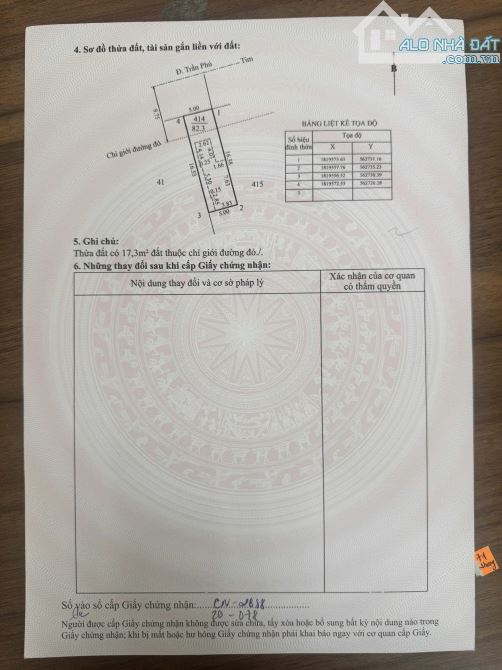 💥( Chỉ 6,8x Tỷ )💥Đất Mặt Tiền kinh doanh Đường Trần Phú , Phường Phước Vĩnh TP Huế - Giá