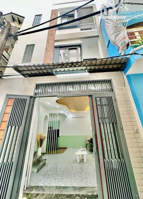 Nhà mới xây HXH sát MT đường Dương Bá Trạc, 30m2 4tầng sân thượng giá 5tỷ350.
