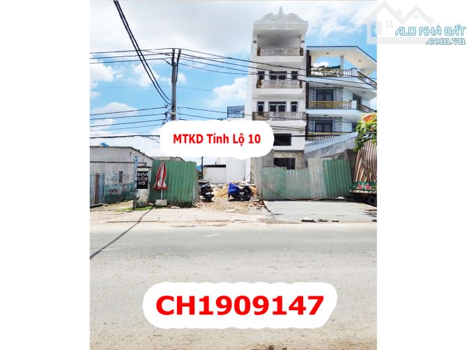Lô Góc MTKD Tỉnh Lộ 10 - 4 x 30M - 8,7 Tỷ - Giáp Khu Tên Lửa