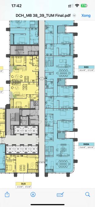 Bán căn biệt thự trên không SkyVilla - lô góc siêu đẹp