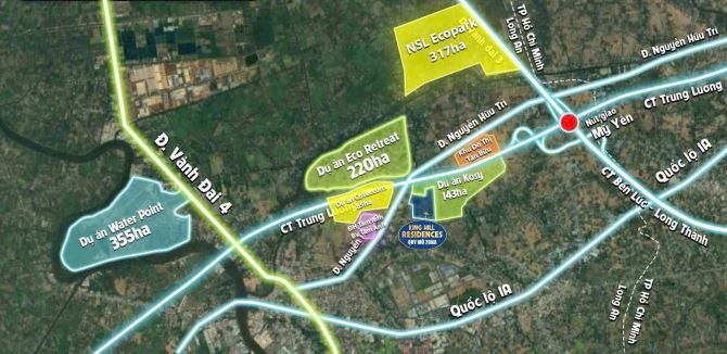 KING HILL RESIDENCES ĐẤT BẾN LỨC, CƠ HỘI TĂNG GIÁ 3 - 4 LẦN TRONG 5 NĂM