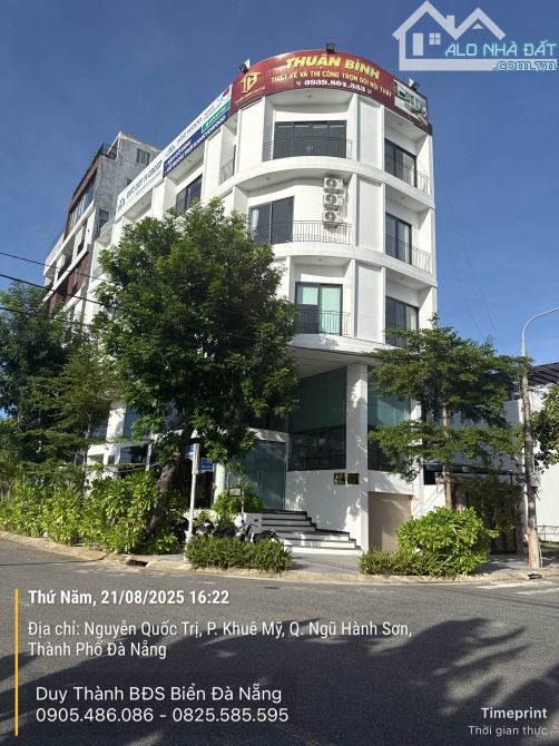 🚨 CHÍNH CHỦ BÁN NHANH TÒA NHÀ GÓC 2 MẶT TIỀN – VIEW PHÁO HOA SÔNG HÀN 🚨
