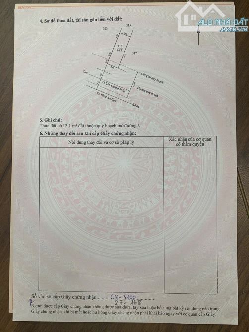 💥 BÁN ĐẤT MẶT TIỀN VIEW SÔNG AN CỰU 96m2 NGANG 5.8m | ĐƯỜNG TÔN QUANG PHIỆT GIÁ 3.X TỶ