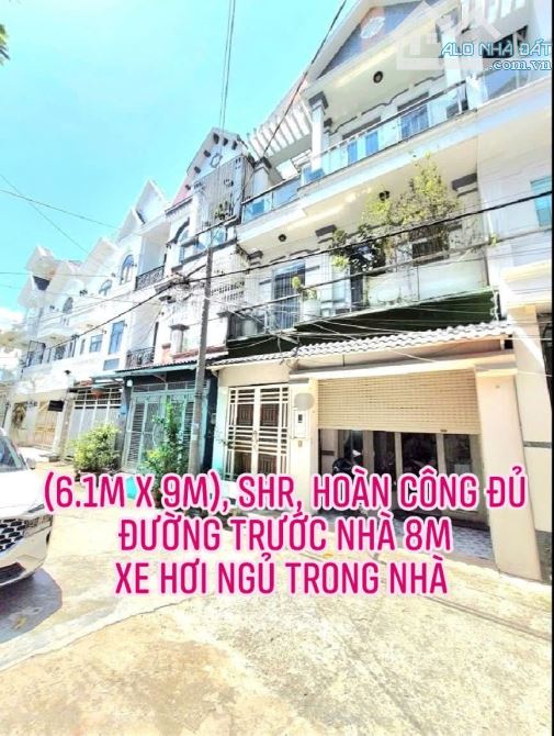 Bán nhà hẻm Huỳnh Tấn Phát, Nhà Bè – Ô tô ngủ trong nhà -- Ngang 6.1 m – Giá chỉ 5.86 Tỷ