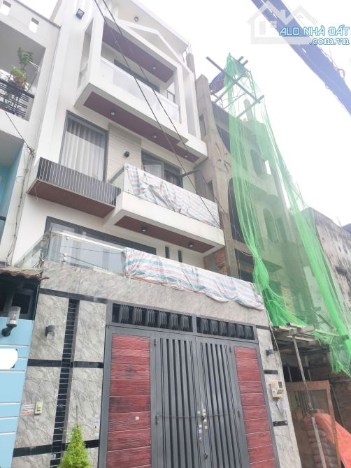 Bán nhà đẹp 4 tầng hẻm nguyễn oanh oto tải vào tới nhà giá cực mềm chỉ 7.5ty 4x15