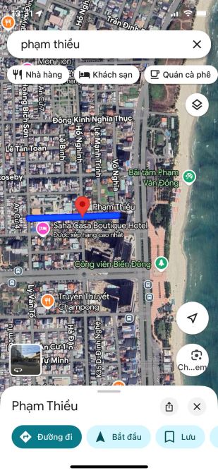 Bán khách sạn 6 tầng gần biển MT Phạm Thiều _ Sơn Trà _ 200m2 _ 45 tỷ.