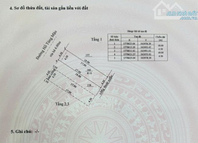 🥇 Bán nhà mặt tiền đường 10m5 Hồ Tùng Mậu (81 m2), Liên Chiểu - Đà Nẵng, Giá 11.9 tỷ tl