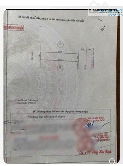 Lô đất 79m2 khu hà thanh 2, quy nhơn