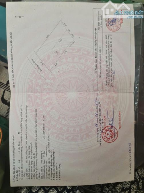 📌📌📌LÀM VIỆC TRỰC TIẾP GIÁ TỐT !!!bán lô đất thôn nham đông xã hòa nhơn