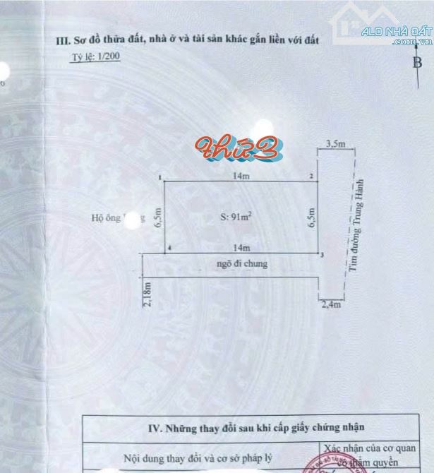 Bán nhà cấp 4 - Mặt đường Trung Hành, Đằng Lâm, Hải An. Giá tốt