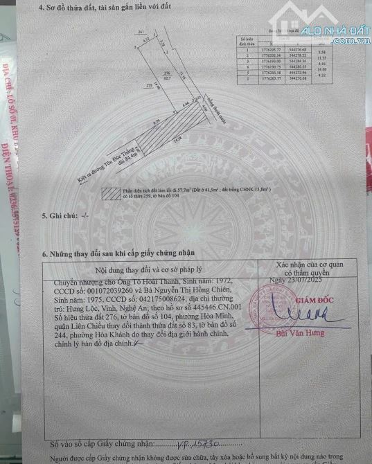 📌📌📌LÀM VIỆC TRỰC TIẾP GIÁ TỐT !!!Bán lô  2 mặt kiệt 410 tôn đức thắng