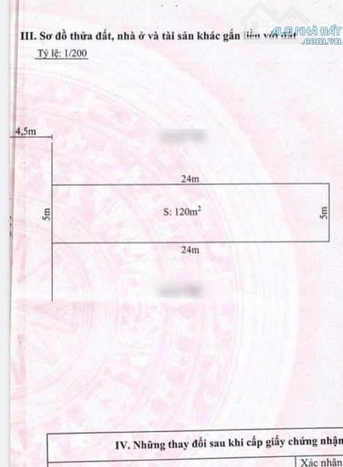 Bán lô đất TĐC ĐƯỜNG DỨA - ĐẰNG HẢI - HẢI AN . Diện tích 120m ngang 5m đường rộng 9m