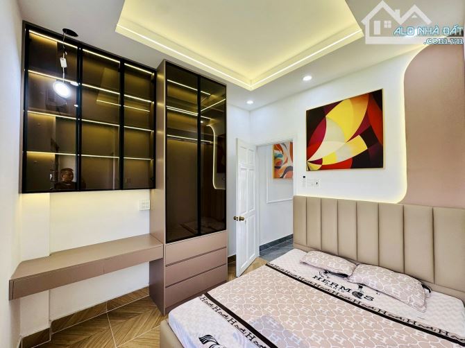 BÁN NHÀ 4 TẦNG, MẶT TIỀN NGUYỄN VĂN TRỖI (full nội thất) - Sau lưng KÝ TÚC XÁ ĐẠI HỌC CT - 10