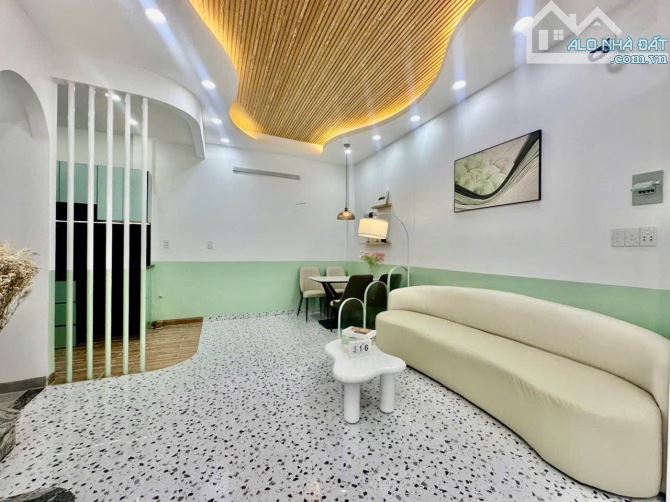 Nhà mới xây HXH sát MT đường Dương Bá Trạc, 30m2 4tầng sân thượng giá 5tỷ350. - 1