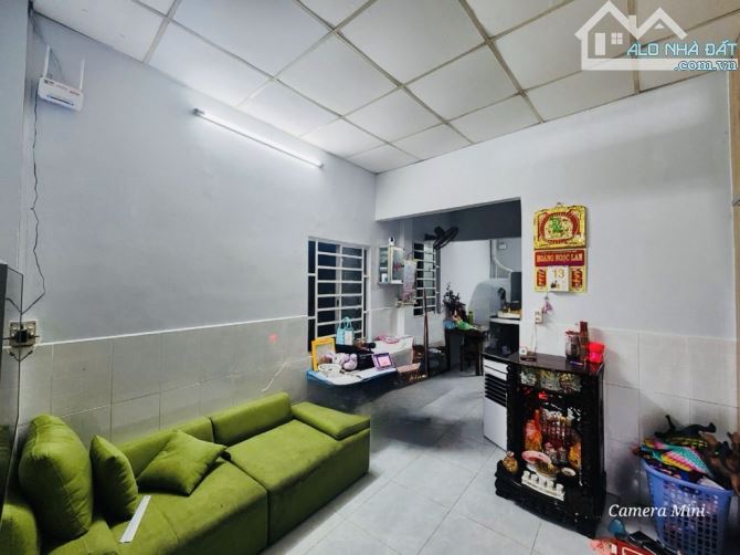 BÁN ĐẤT BÌNH THẠNH TẶNG NHÀ CẤP 4, NGANG KHỦNG 8M, HẺM XE TẢI THÔNG TỨ TUNG, 105M2 - 1