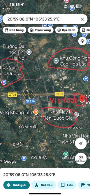 87m thôn khoang mái xã Đồng Trúc giáp công nghệ cao. Và ga metro - 1