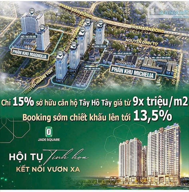 CHUNG CƯ JADE SQUARE XUÂN ĐỈNH - BÁC SĨ NHÀ ĐẤT - 1