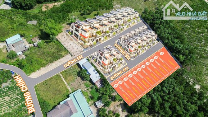🌳 DUY NHẤT cặp liền kề góc 2 mặt tiền Lộc Khương Downtown giá chỉ từ 890tr/lô - 1