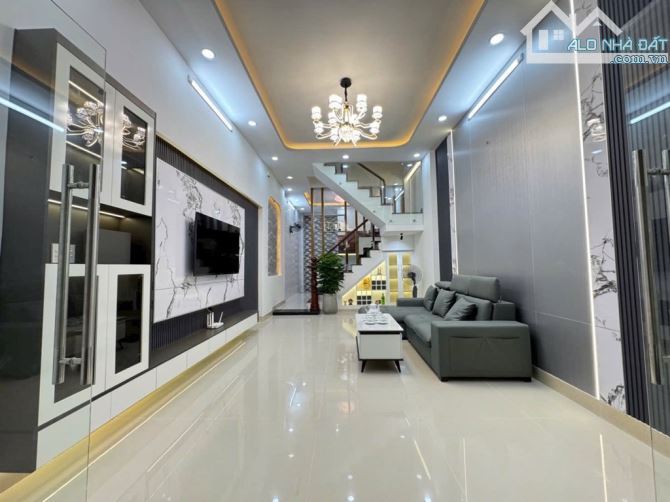 🏡NHÀ ĐẸP GÒ VẤP, HẺM XE TẢI, 4 TẦNG, FULL NỘI THẤT, PHẠM VĂN CHIÊU,P14, CHỈ 7.6 TỶ TL. - 1