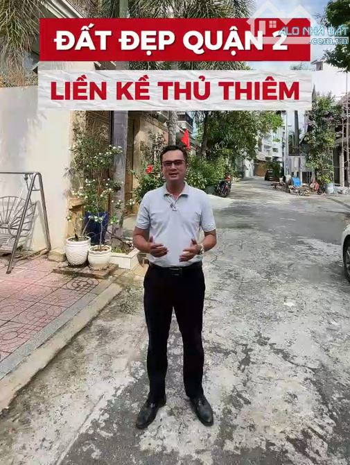 Bán đất quận 2 đường số 36 phường An Khánh, diện tích lớn 159,4m², giá tốt. View LM 81. - 1