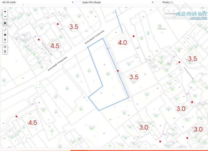 Bán tòa nhà 23 Nguyễn Thị Huỳnh 12,5x46 nở haayuj 2 hầm 9 tầng cho thuê 850tr/th 202 tỉ - 1