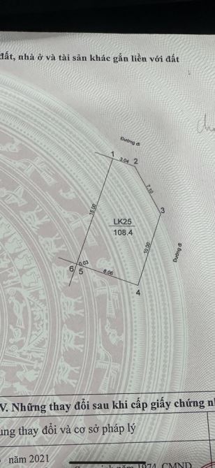 Giảm 1.5 tỷ, Bán gấp lô góc 2 mặt tiền khu đấu giá Trung tâm Trâu quỳ, 105m2 - 14.x tỷ - 1