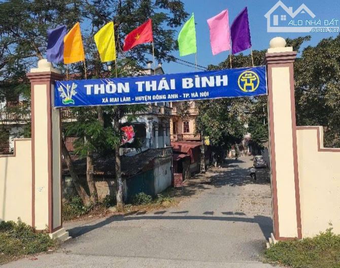 Bán đất Mai Lâm Đông Anh 48m2 3 tỉ 20m ra ôtô tránh,5p lên Vinhomes, triển lãm,cầu Tứ Liên - 1