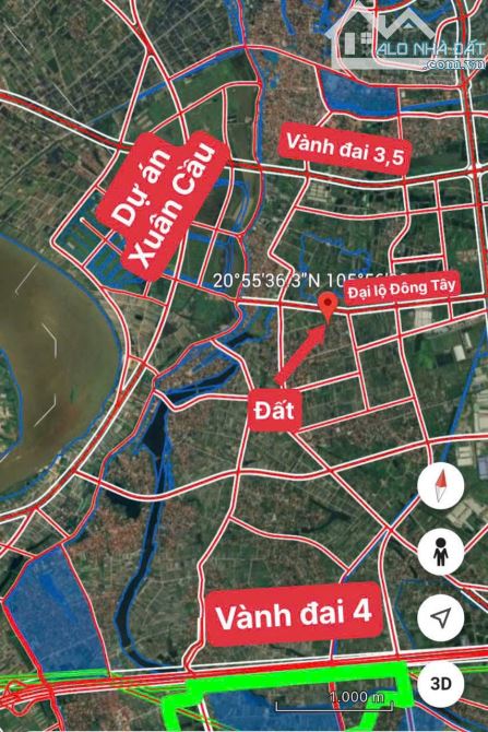 🔥🔥Anh trai gửi bán 2 lô đất 65,2 m2 và 69,3m2 full thổ cư tại Đan Kim - Văn Giang - Hưng - 1