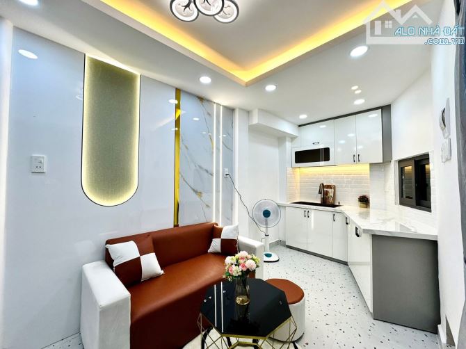 🟢NHÀ ĐẸP- MINI PHỐ -  FULL NỘI THẤT – TRẦN BÌNH TRỌNG, BÌNH THẠNH – 3 TẦNG - 2 PHÒNG NGỦ - 1