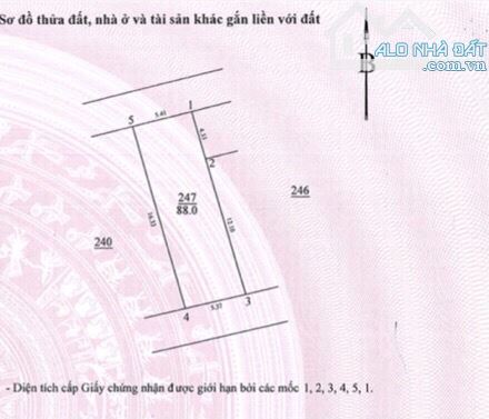 Bán nhà Đại Mỗ phân lô ô tô DT 88m mặt tiền 5.4m giá 13,2 tỷ - 1