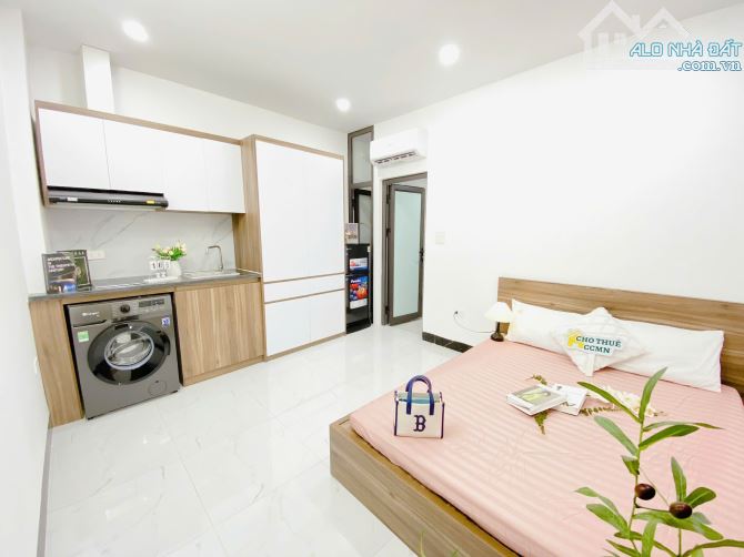Cho Thuê CCMN 21 Lê Văn Lương  Thanh Xuân 25m2 Studio Ban Công Cửa Sổ Giặt Riêng Thang Máy - 12