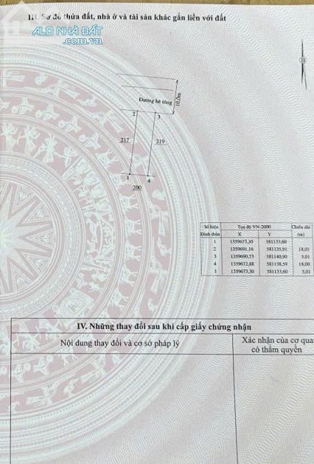 CHÍNH CHỦ BÁN LÔ ĐẤT THỔ CƯ DT 90M2 TẠI XÃ DIÊN ĐỒNG, H. DIÊN KHÁNH, KHÁNH HÒA - 1